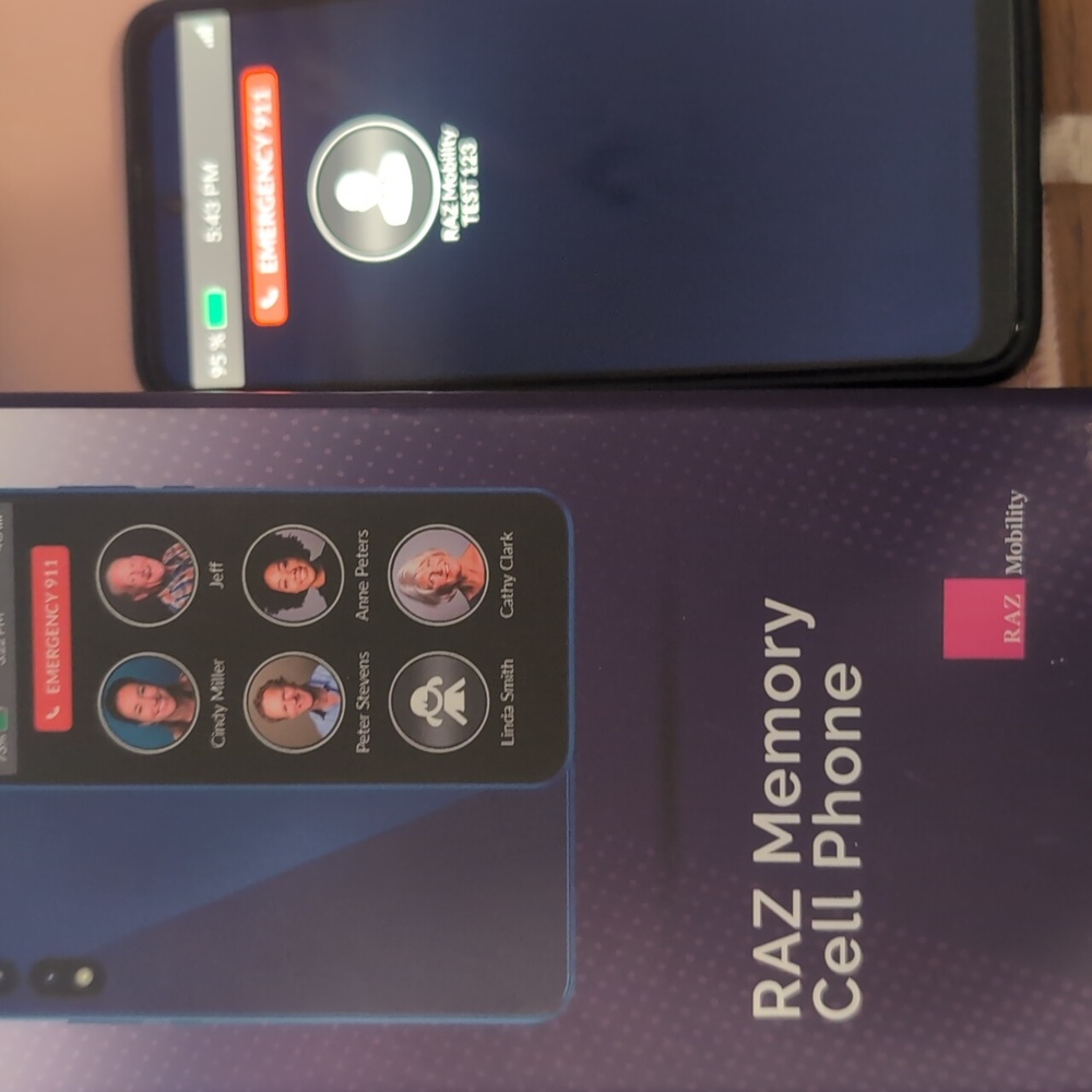 RAZ Memory Cell Phone